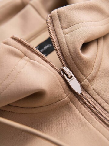 Sweat-shirt Ombre en beige