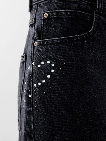 Scalpers Štandardný strih Džínsy ' STUDS DENIM PANT ' - Sivá