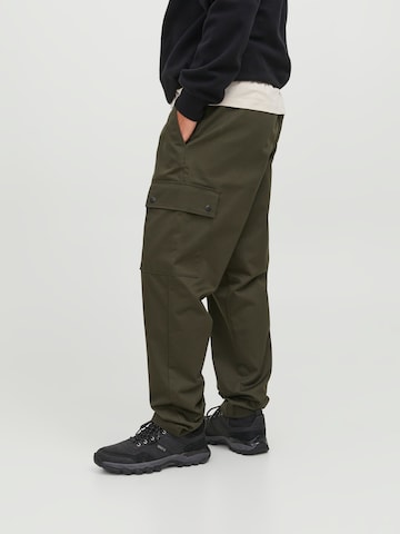 JACK & JONES Regular Cargo Pants in Green