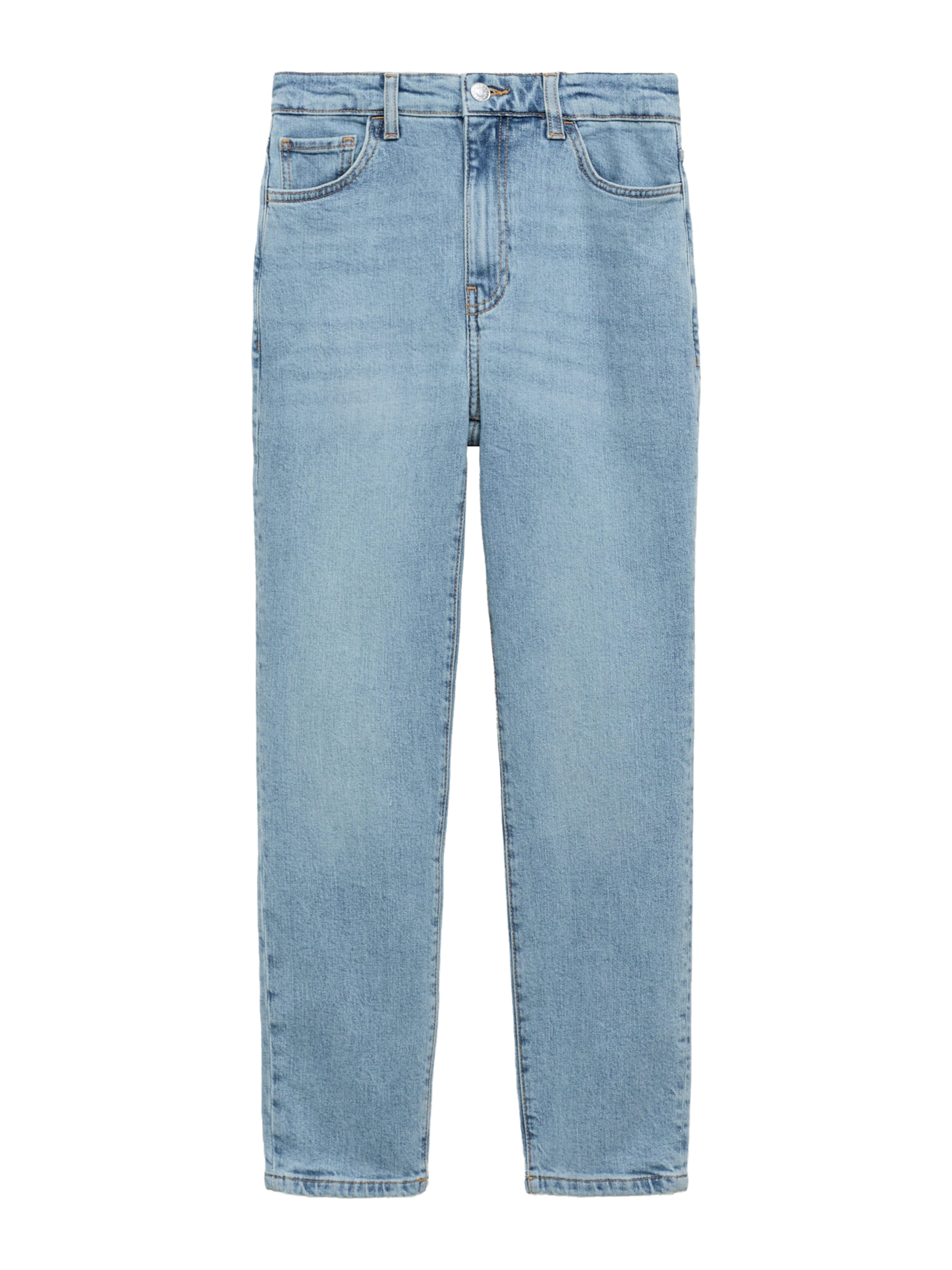 MANGO Slimfit Jeans i blå: framsida