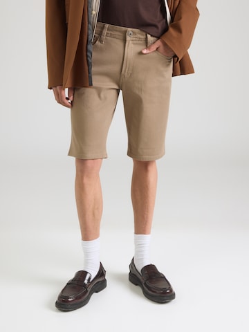 JACK & JONES regular Bukser 'JWHRICK' i beige: forside