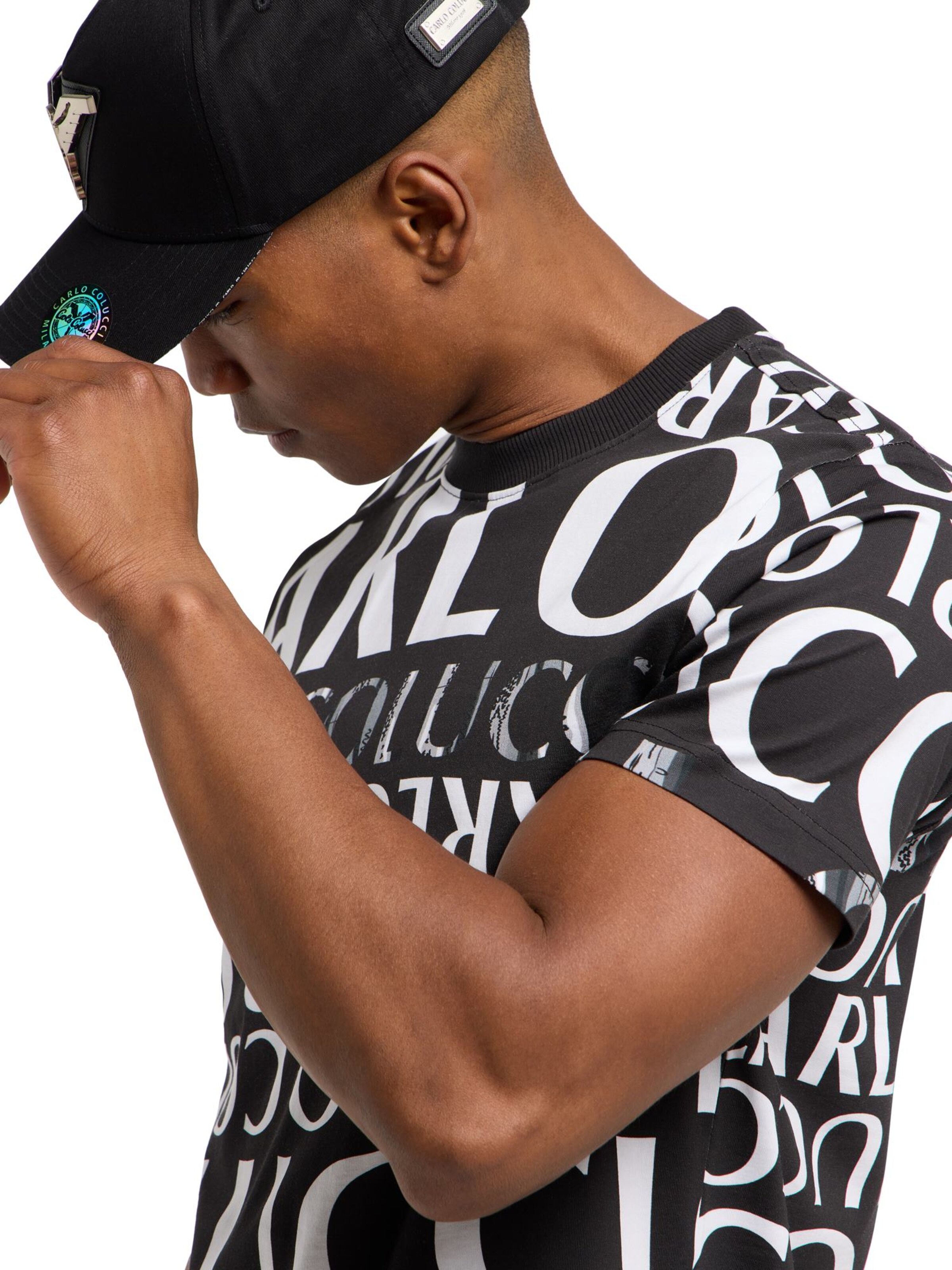 Carlo Colucci Shirt 'Dindo' in Black