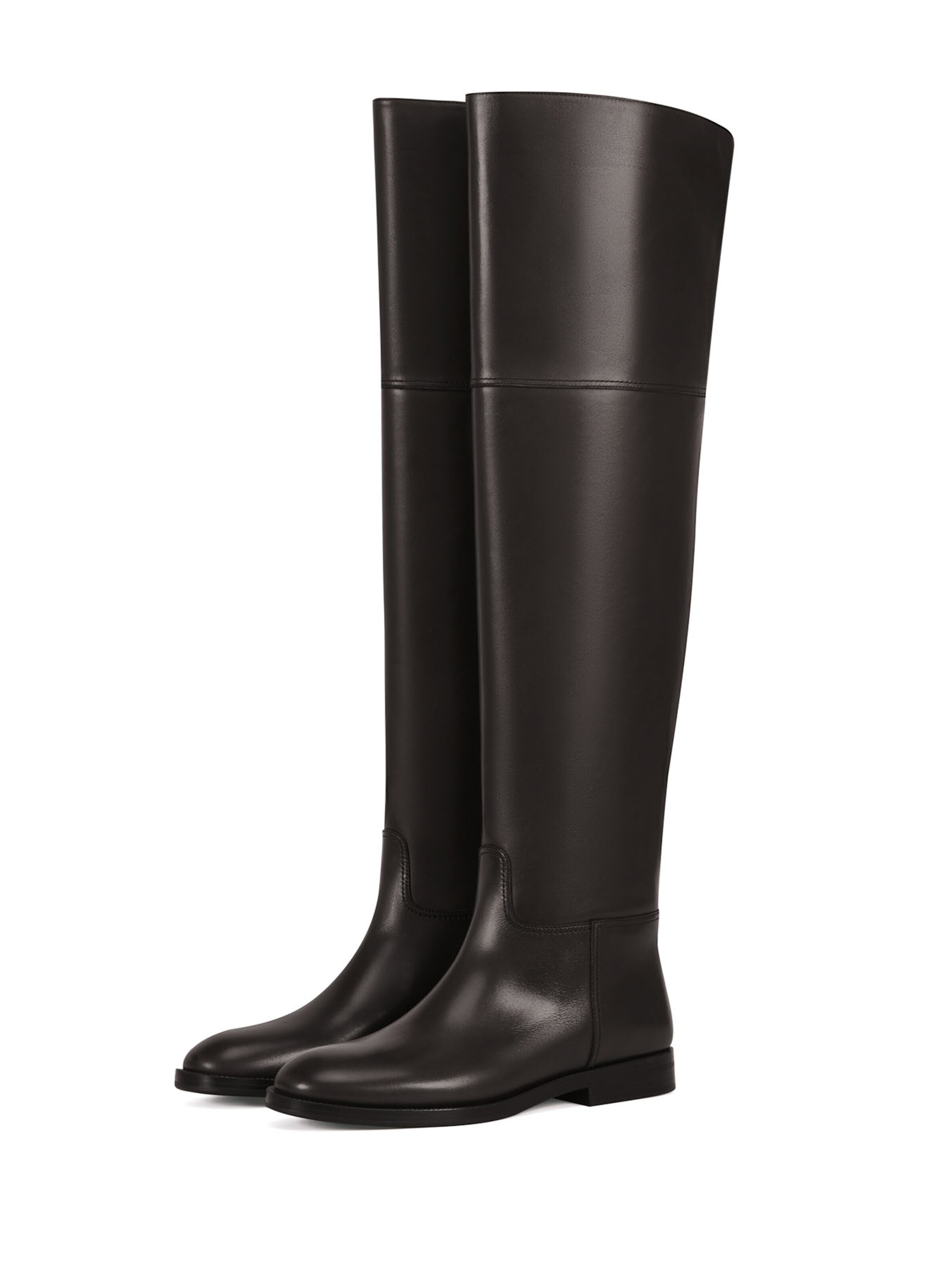 Potamy Over the Knee Boots in Brown