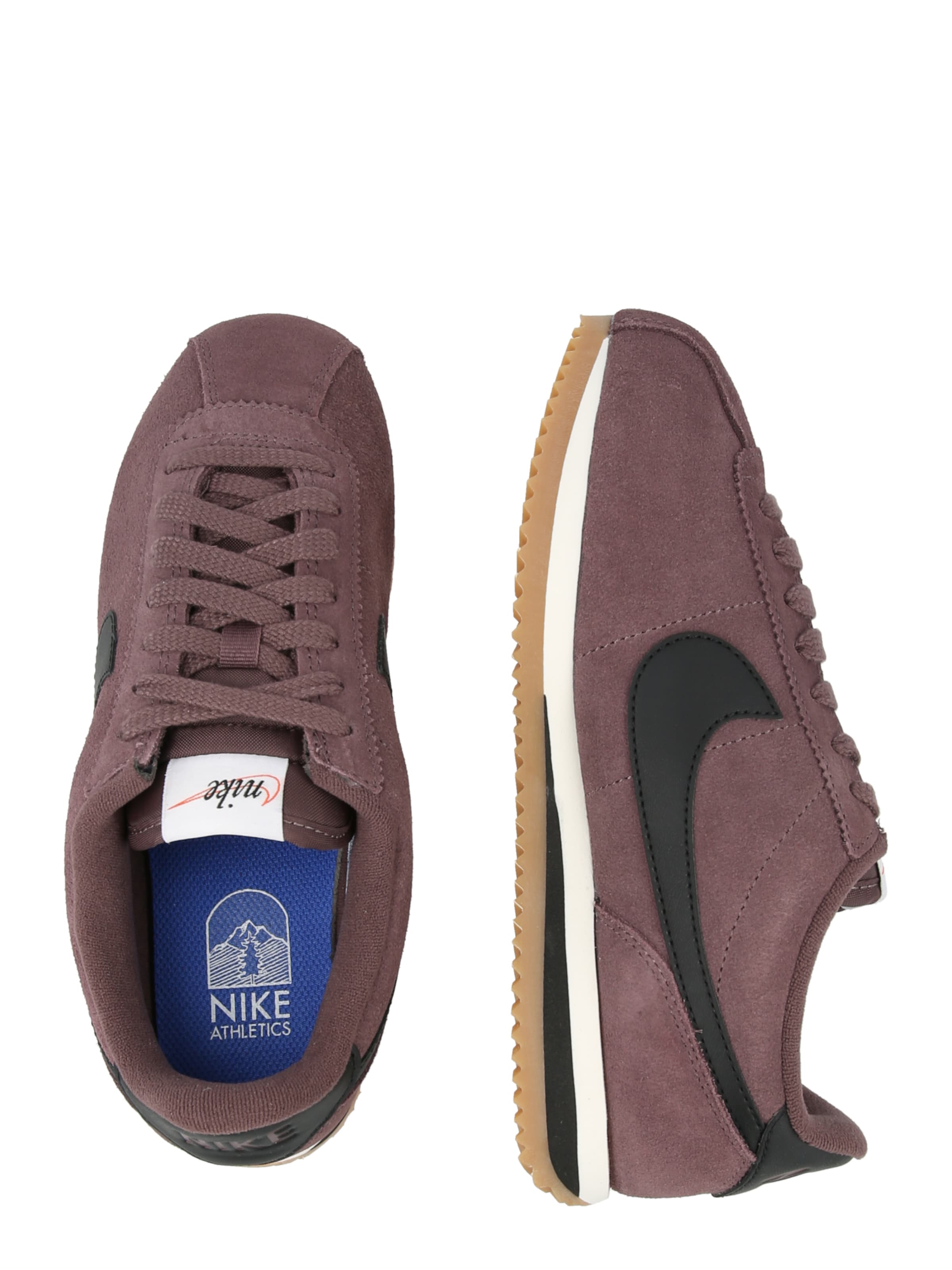 Sneaker low 'Cortez' de la Nike Sportswear pe roșu
