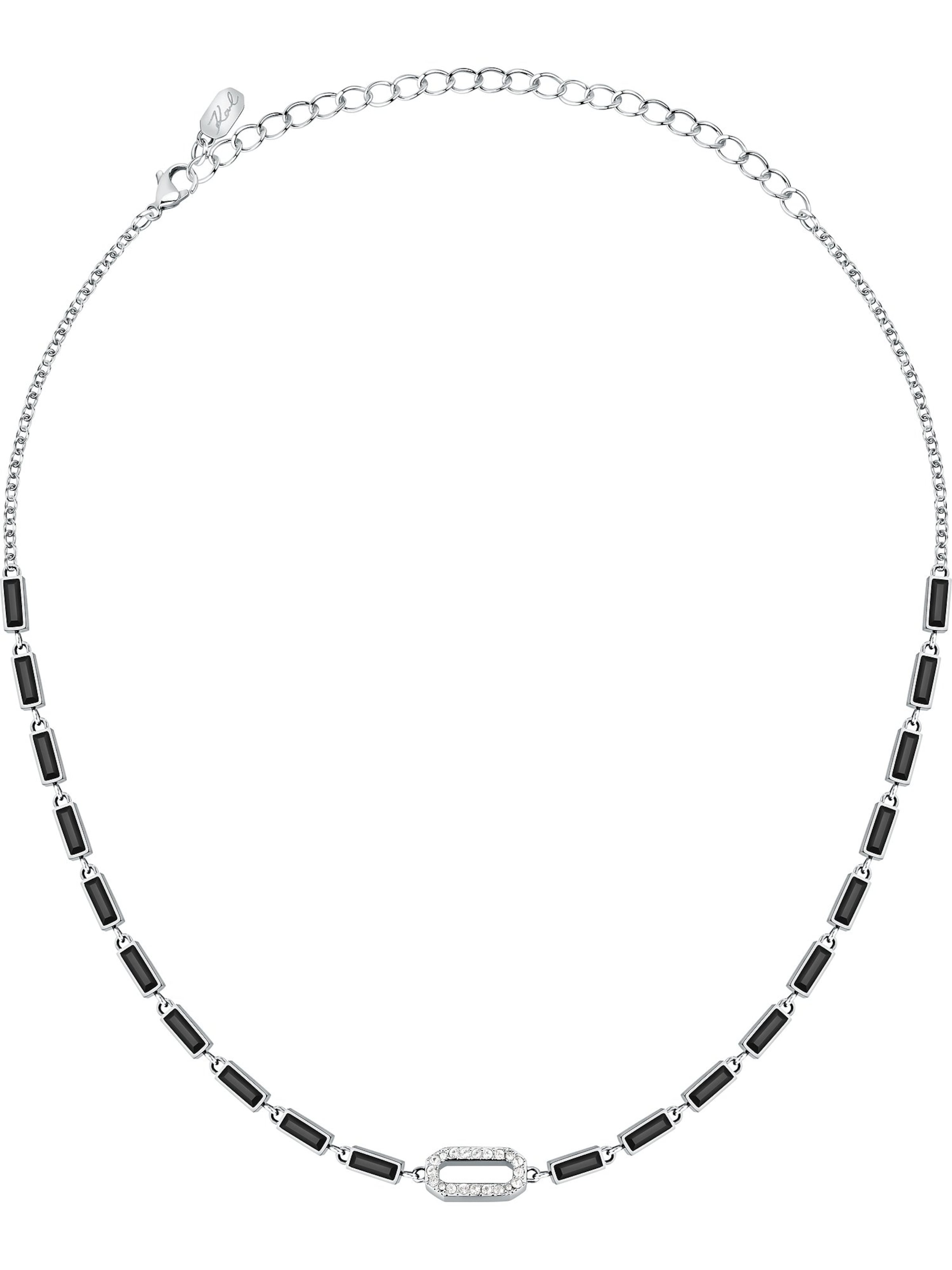Karl Lagerfeld Necklace in Silver: front