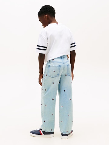 TOMMY HILFIGER Luźne Jeansy w kolorze niebieski