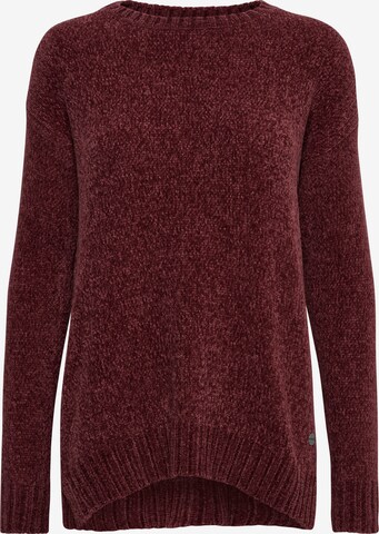 Oxmo Pullover 'Elvina' in Rot: predná strana