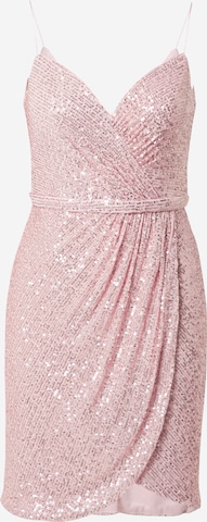 Robe de cocktail MAGIC NIGHTS en rose : devant