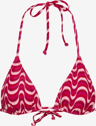 LSCN by LASCANA Bikinitoppi värissä vaaleanpunainen / pastellinpinkki / tumma pinkki / punainen, Tuotenäkymä