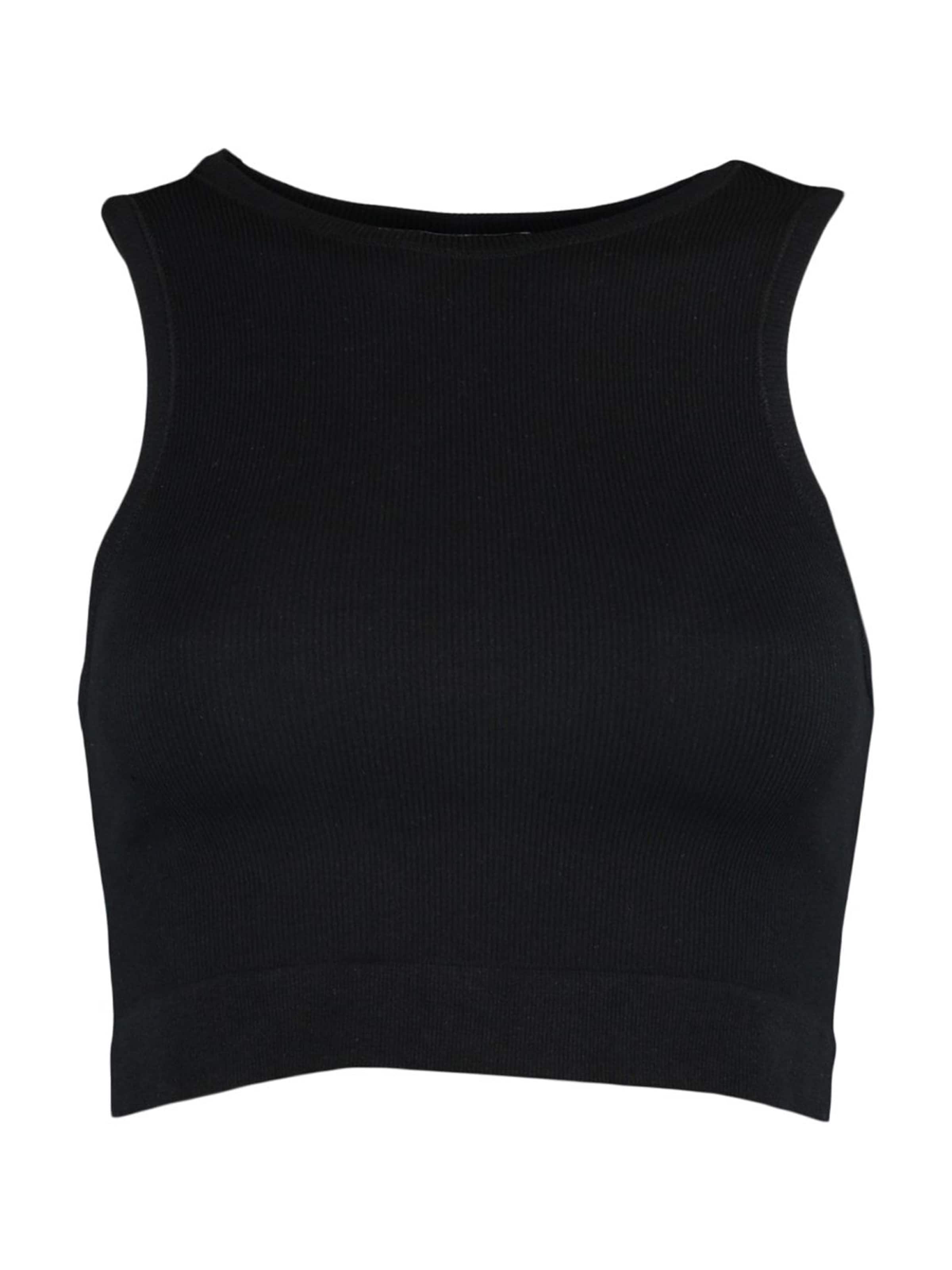 Trendyol - Soutien Bustier Soutien de desporto em preto: frente