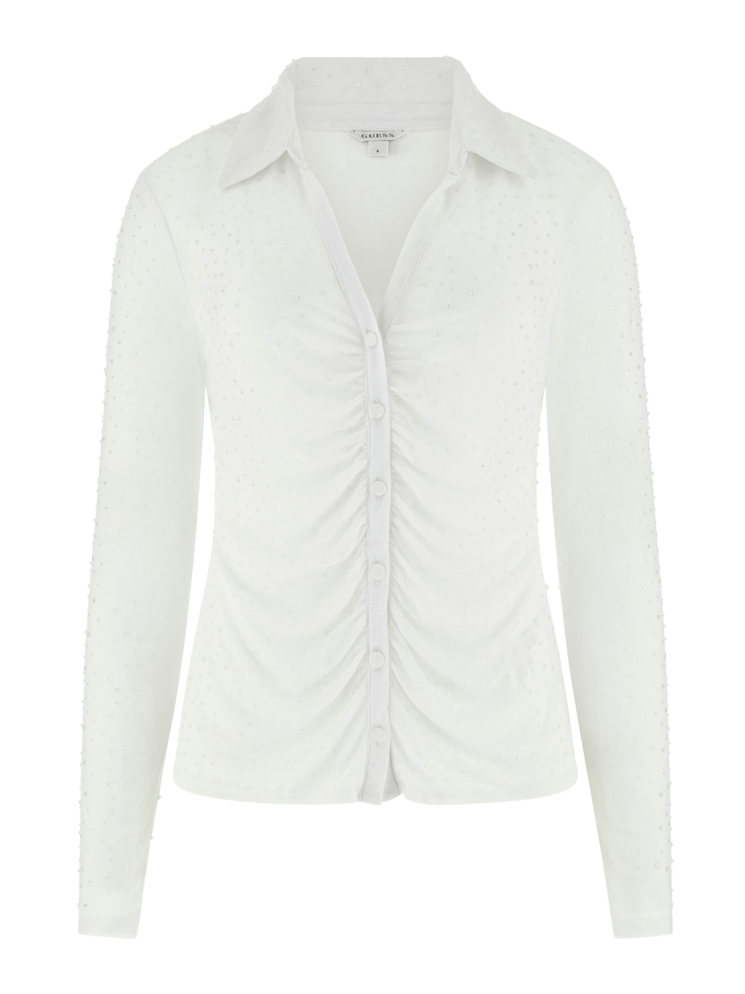 GUESS - Blusa 'IBIZA' en blanco: frente