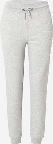 92 The Studio Tapered Broek in Grijs: voorkant