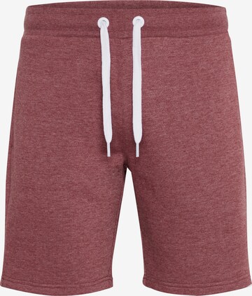 !Solid Regular Sweatshort 'OLIVER' in Rot: predná strana