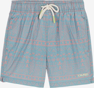 Scalpers Swim Trunks 'Cairo' in Blue: front