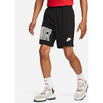 Nike Sportswear Regular Shorts 'Starting 5' in Schwarz: predná strana