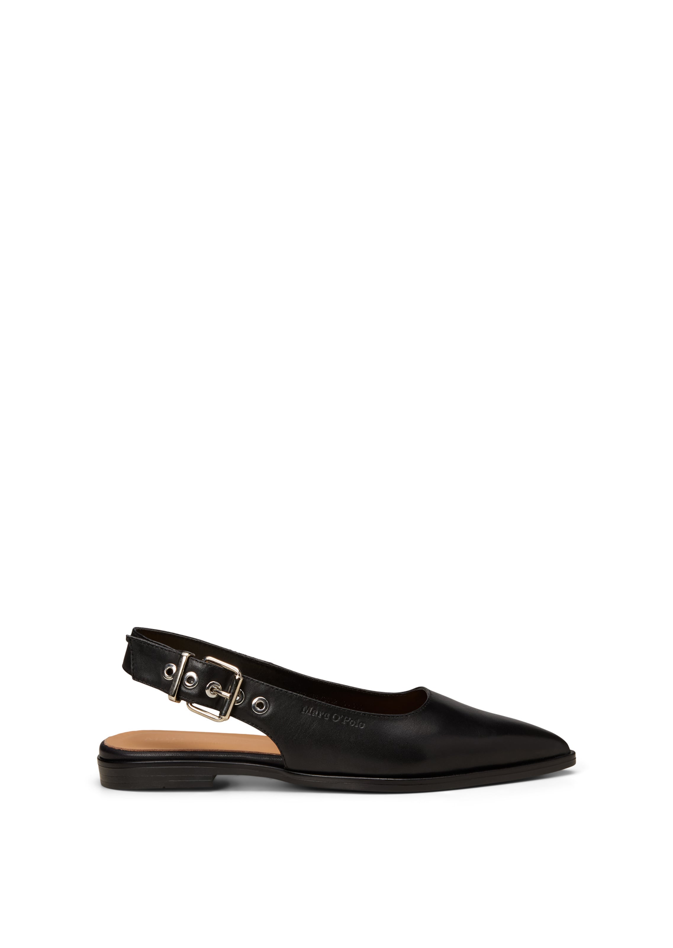 Marc O'Polo Ballerina 'Camilla' in Zwart