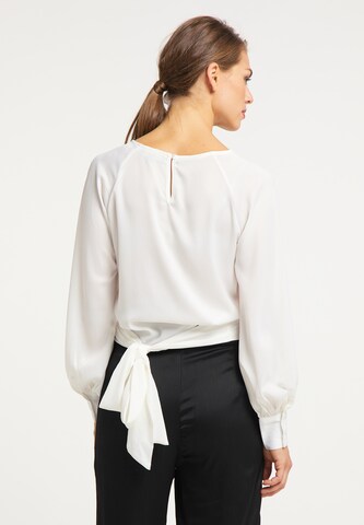 usha BLACK LABEL Blouse in White