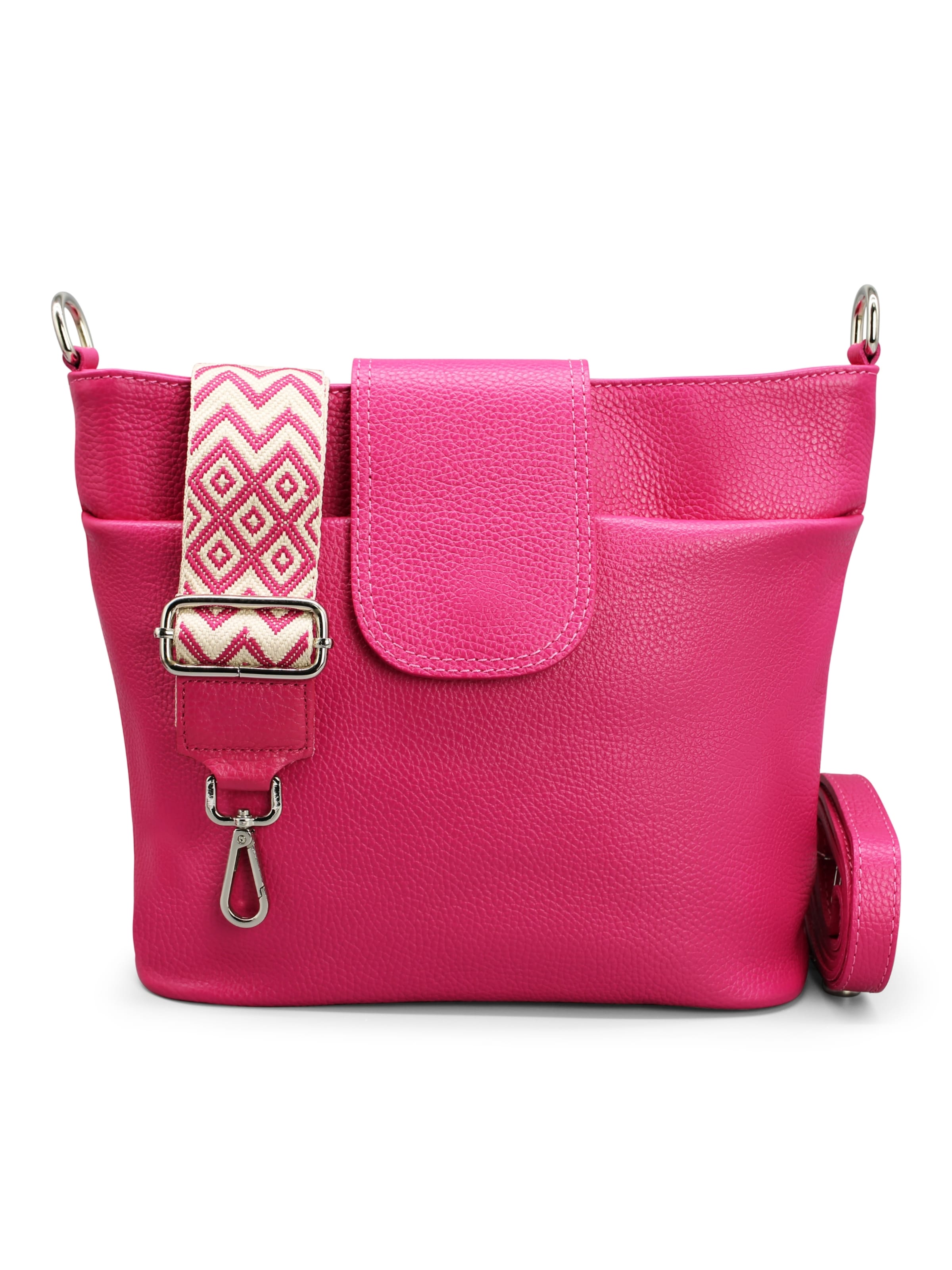Adel Bags Schultertasche 'Sara' in Pink: Vorderseite