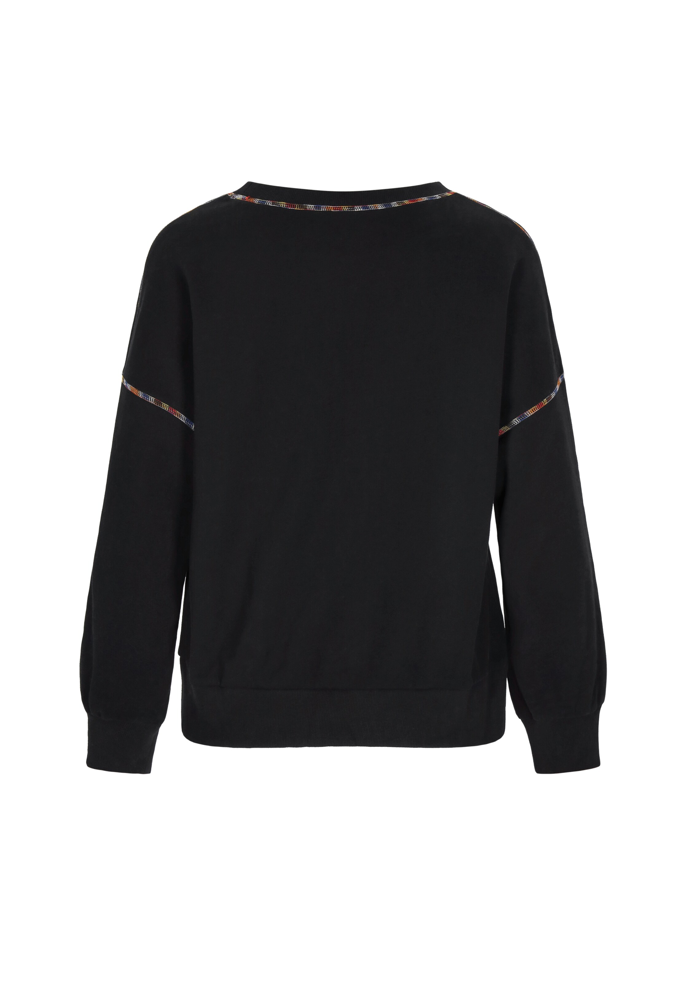 Sweat-shirt swirly en noir