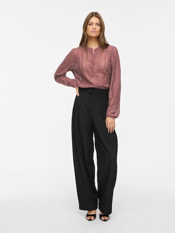 VILA - Blusa 'CHIKKA' en marrón