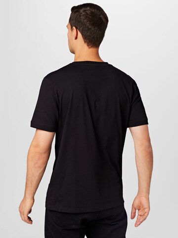 HUGO Shirt 'Diragolino_G' in Schwarz