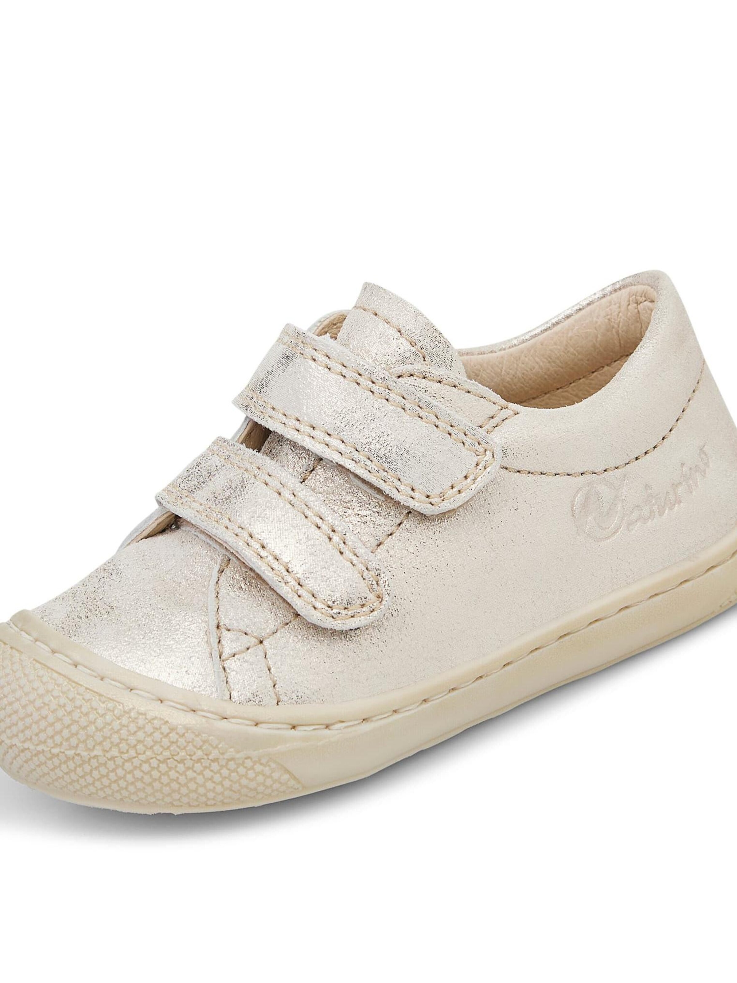 NATURINO Trainers 'COCOON LOW VL' in Gold: front