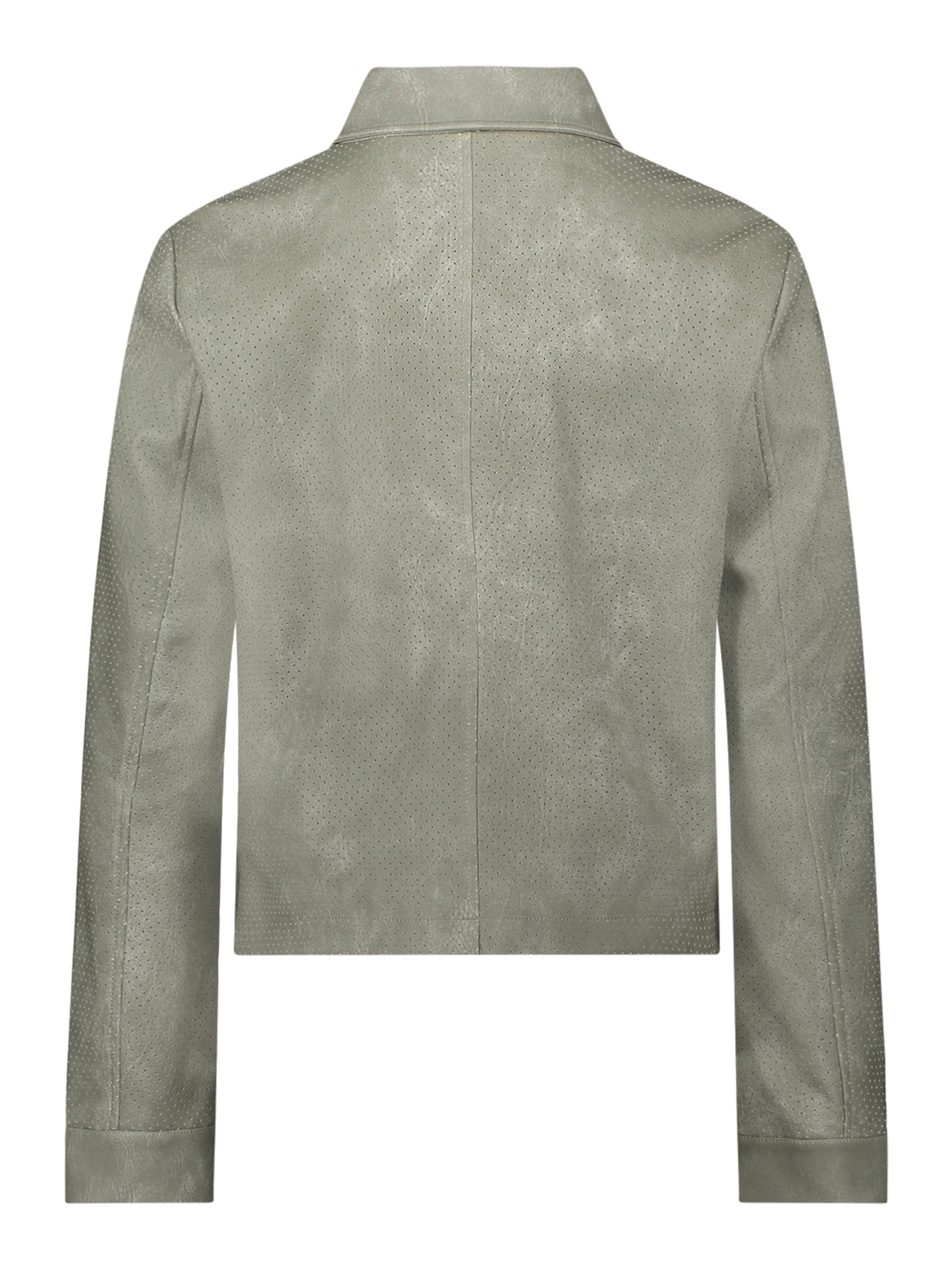 Amber & June Between-Season Jacket in Green