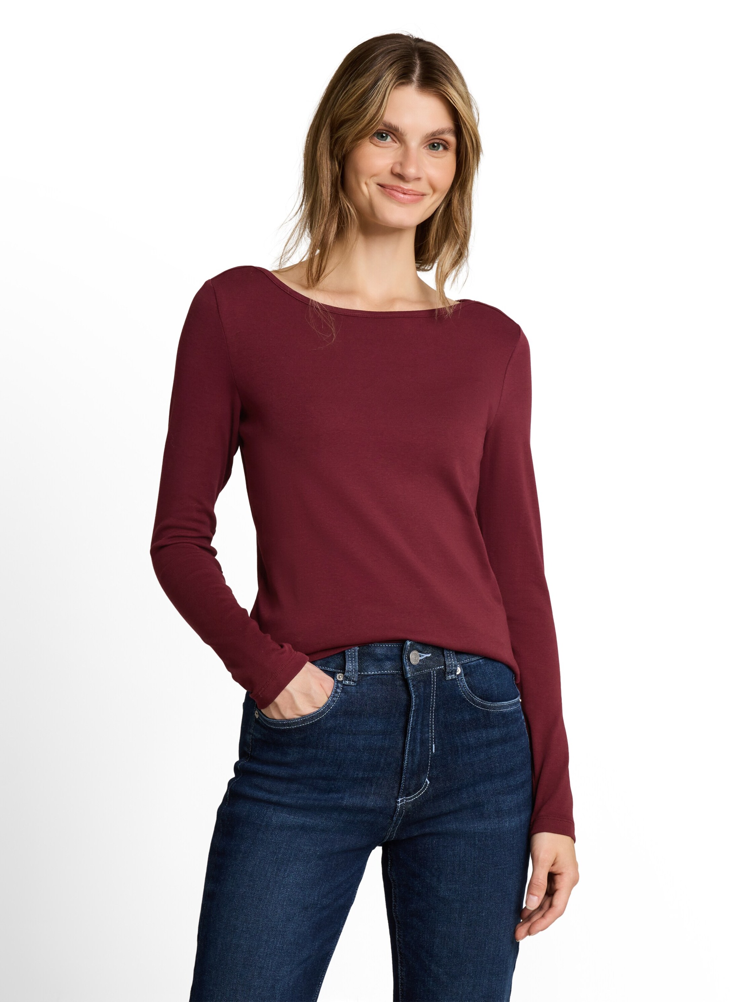 TOM TAILOR Shirt in Rot: Vorderseite