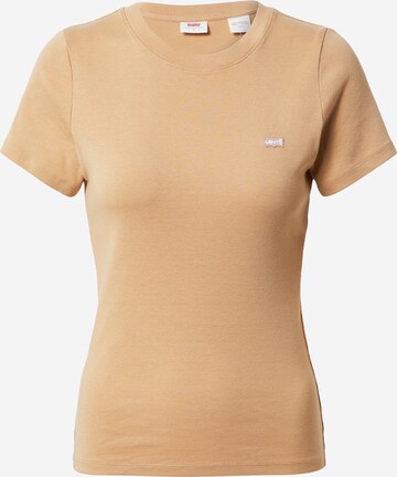 T-shirt 'Baby' LEVI'S ® en marron : devant