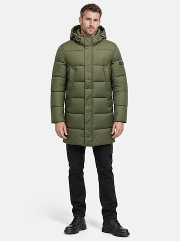 Cappotto invernale 'A825' di Tazzio in verde
