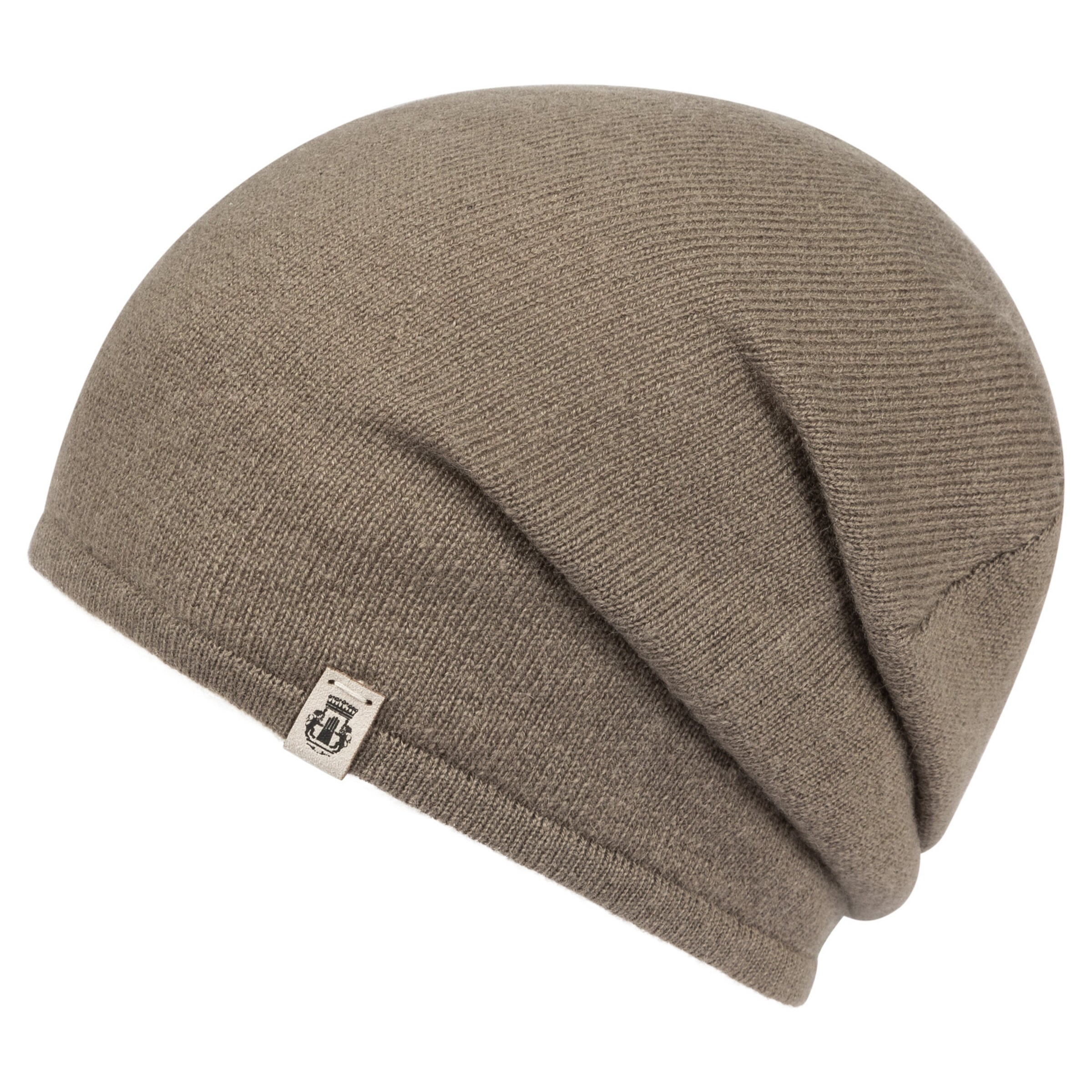 Roeckl Beanie Mütze 'BUSINESS CASHMERE' in Braun: Vorderseite