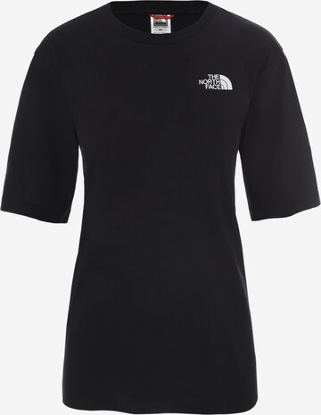 THE NORTH FACE Shirt 'SIMPLE DOME' in Zwart: voorkant