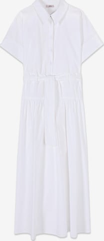 oltre - Vestido en blanco: frente