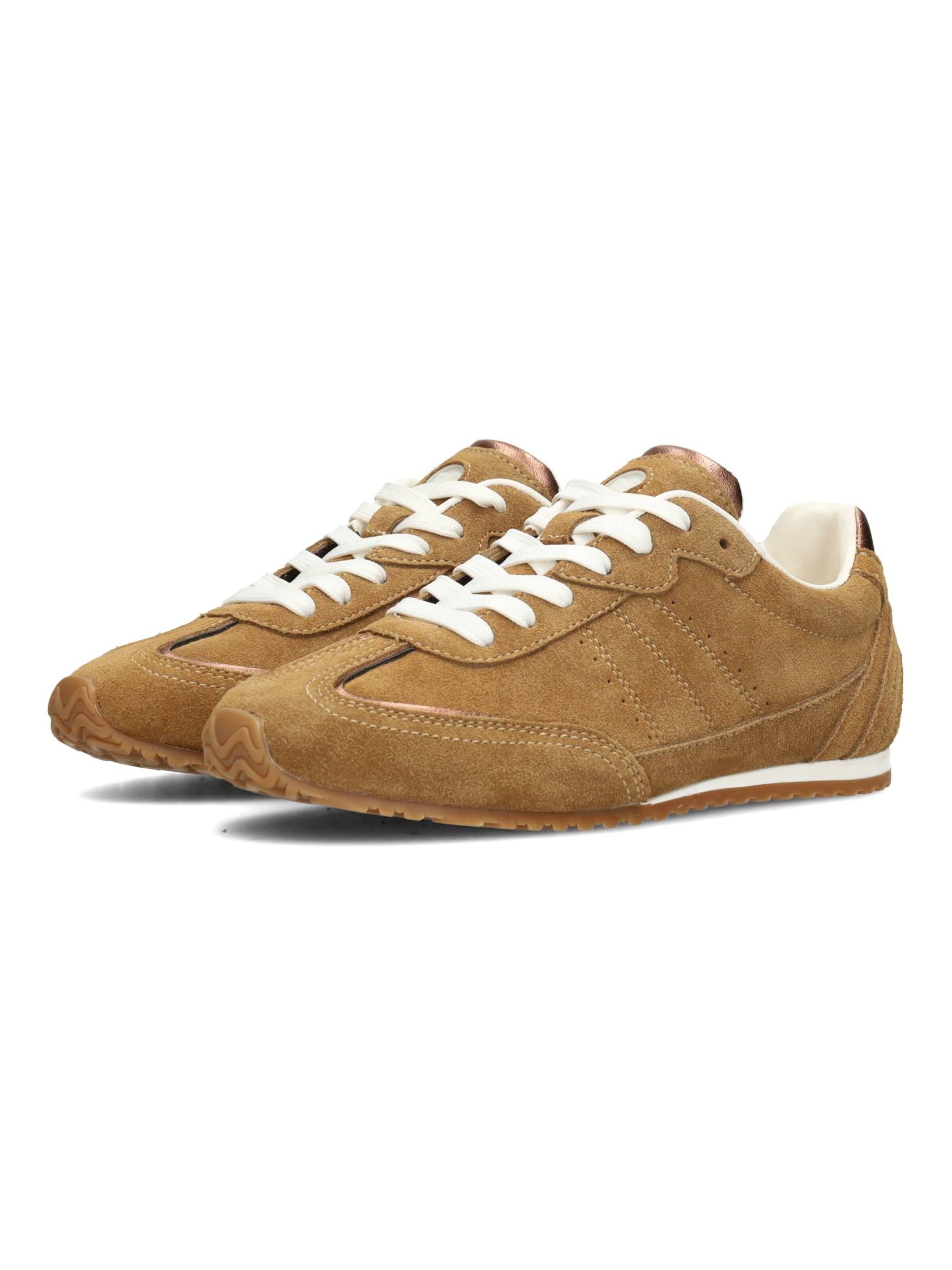 Baskets basses Poelman en marron