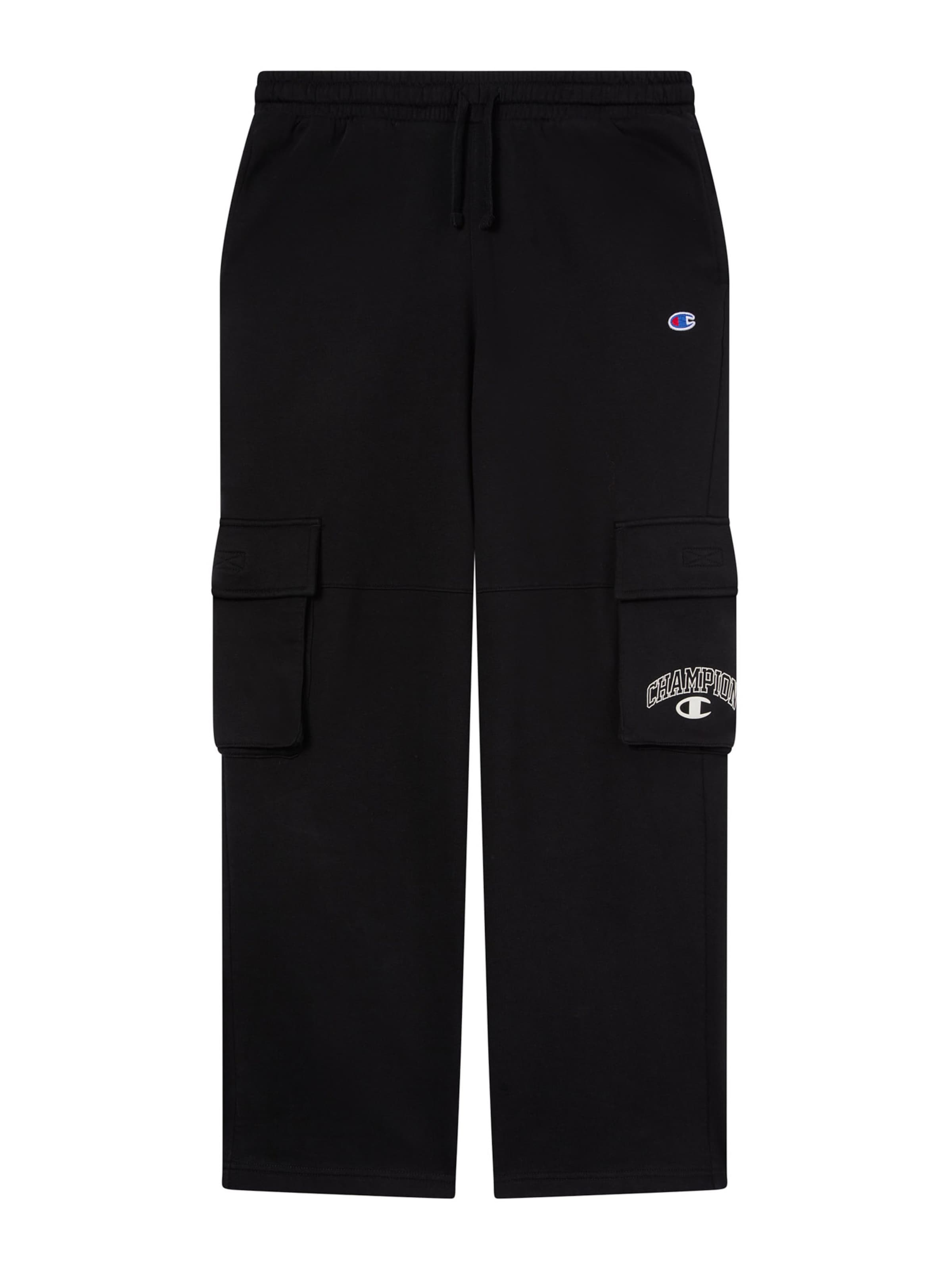 Champion Authentic Athletic Apparel Cargo trousers in Black / White, Item view