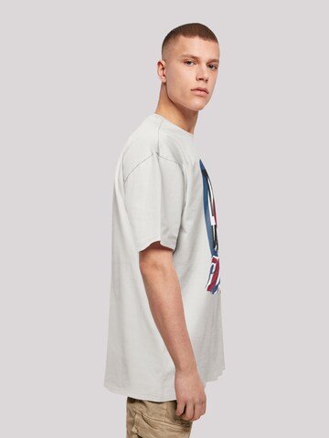 T-Shirt 'The Who Flag Blanket' F4NT4STIC en gris