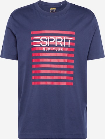 ESPRIT T-Shirt in Blau: predná strana