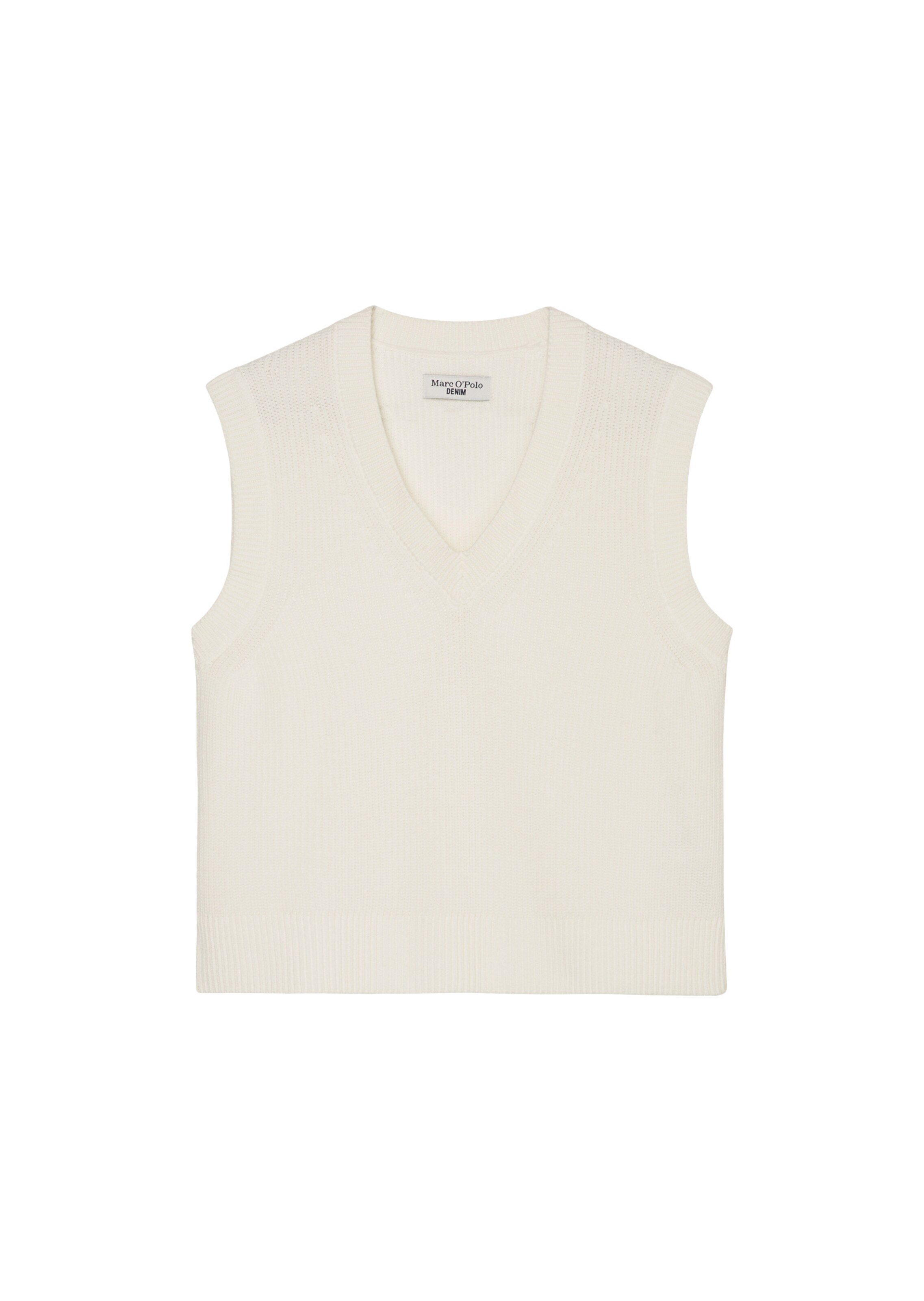 Marc O'Polo DENIM Pullover in Weiß: Vorderseite