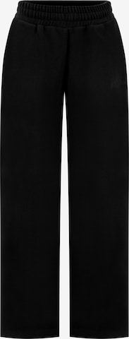 Pantalon Smilodox en noir : devant