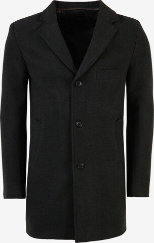 Buratti Winter Coat in Black: front