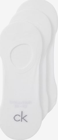 Calvin Klein Underwear - Meias curtas em branco: frente