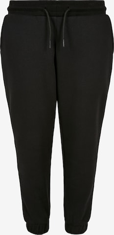 Effilé Pantalon Urban Classics en noir : devant