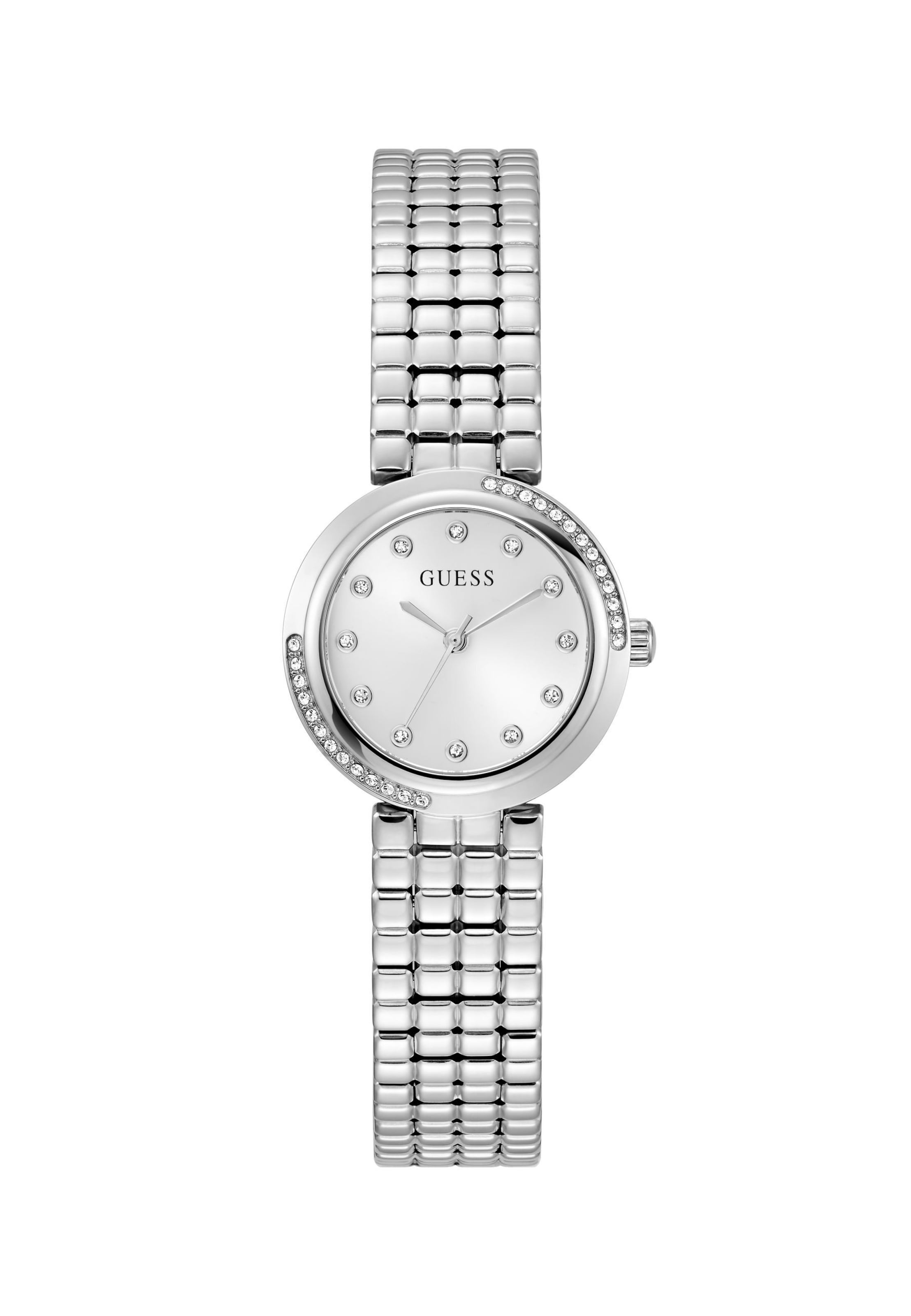 GUESS Analog watch 'CLARA' in Silver: front