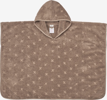 Müsli Poncho in Braun: Vorderseite