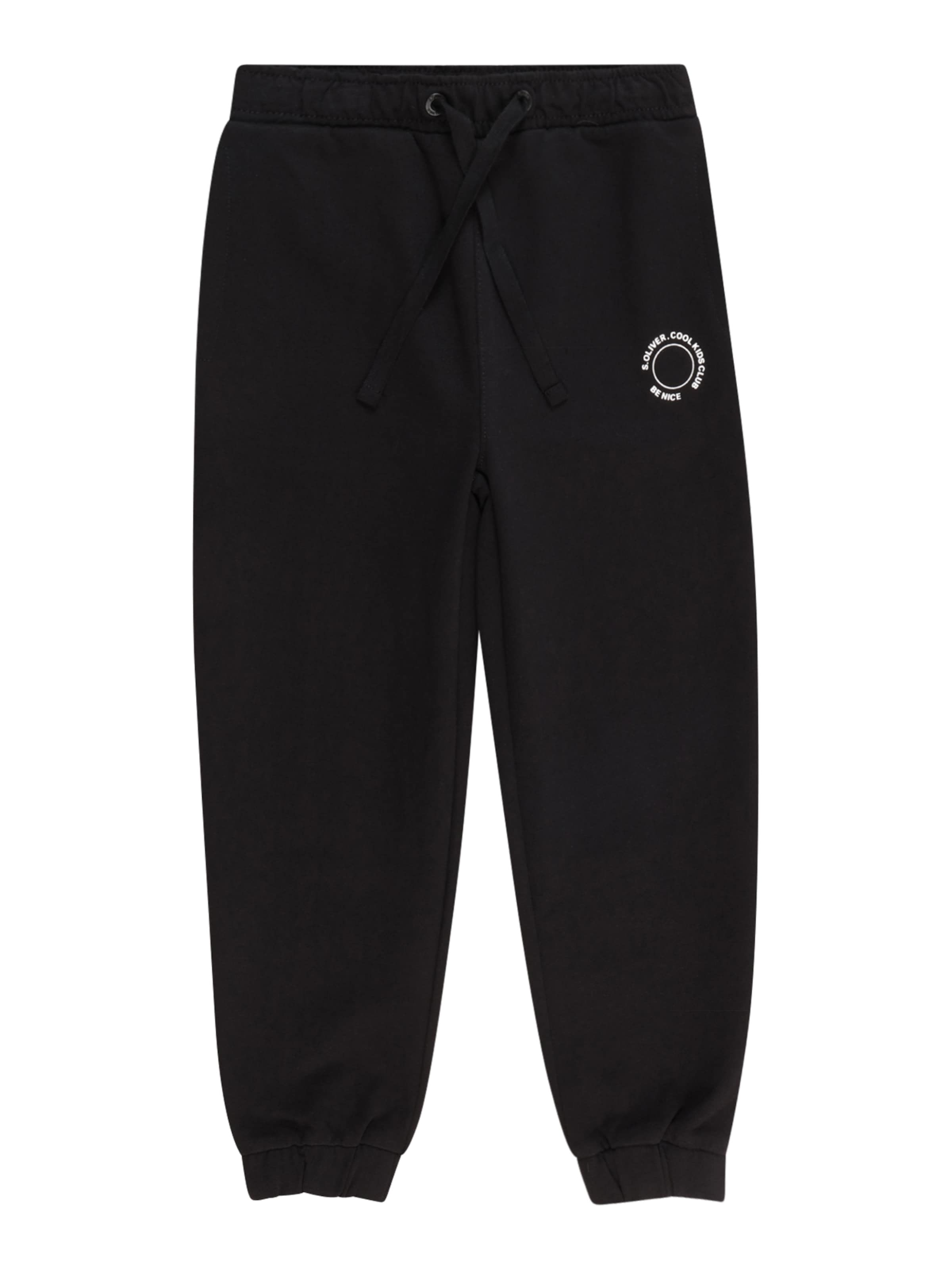 s.Oliver Szabványos Nadrág - fekete: elől