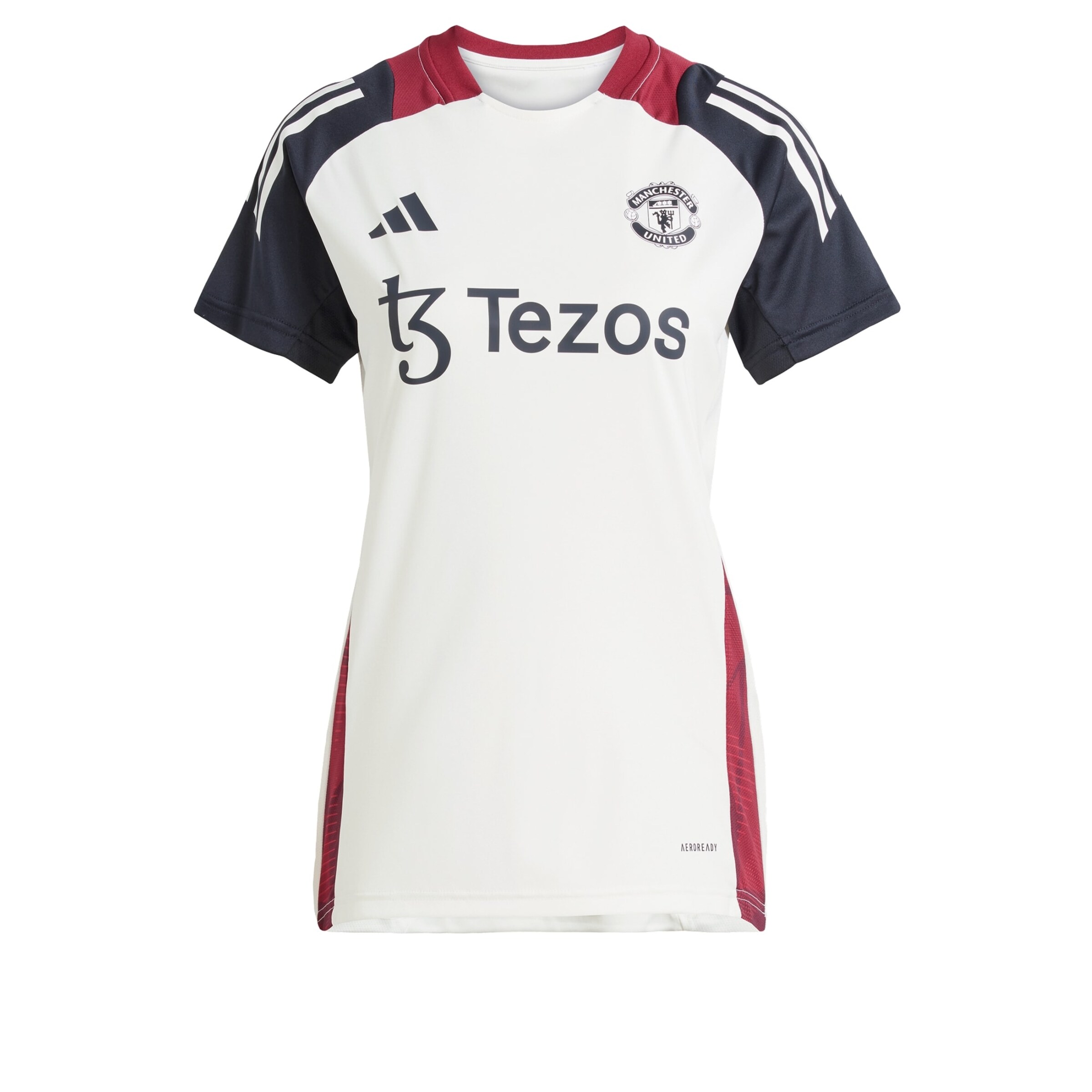 Maillot 'Manchester United Tiro 24' ADIDAS PERFORMANCE en blanc : devant