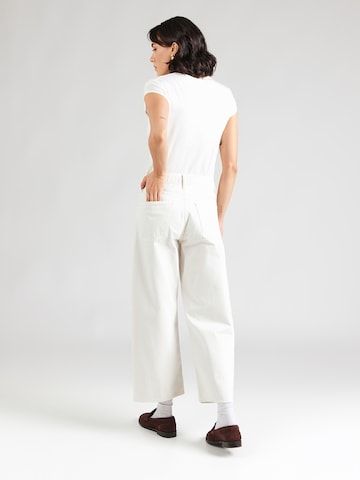 AGOLDE Avar lõige Teksapüksid 'ARC', värv valge