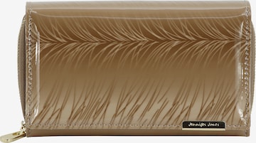 Jennifer Jones Portemonnaie in Beige: Vorderseite