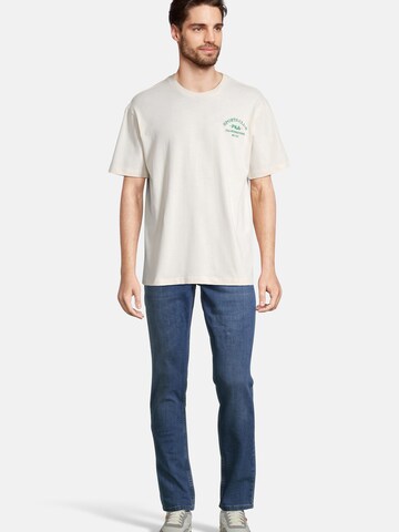 T-Shirt 'BERKAU' FILA en blanc