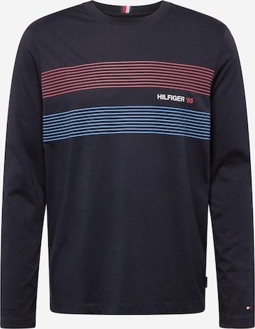 TOMMY HILFIGER Shirt '1985' in Blauw: voorkant